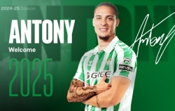 CHÍNH THỨC: Antony chia tay MU, gia nhập Real Betis