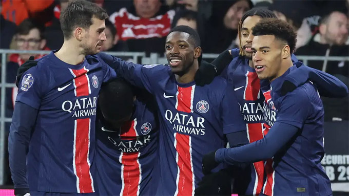 Dembele có hat-trick trong hai trận liên tiếp cho PSG