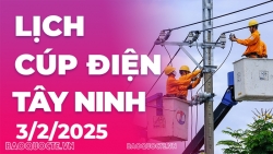 Lịch cúp điện Tây Ninh hôm nay ngày 3/2/2025