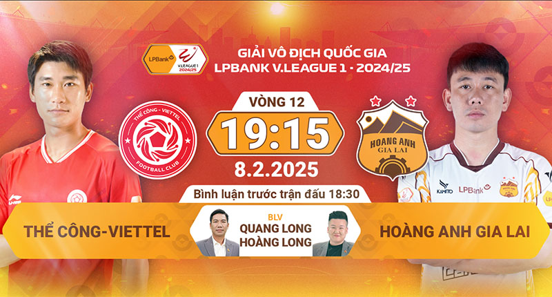 Link xem trực tiếp bóng đá Thể Công vs HAGL 19h15 ngày 8/2, vòng 12 V-League - Ảnh 3.