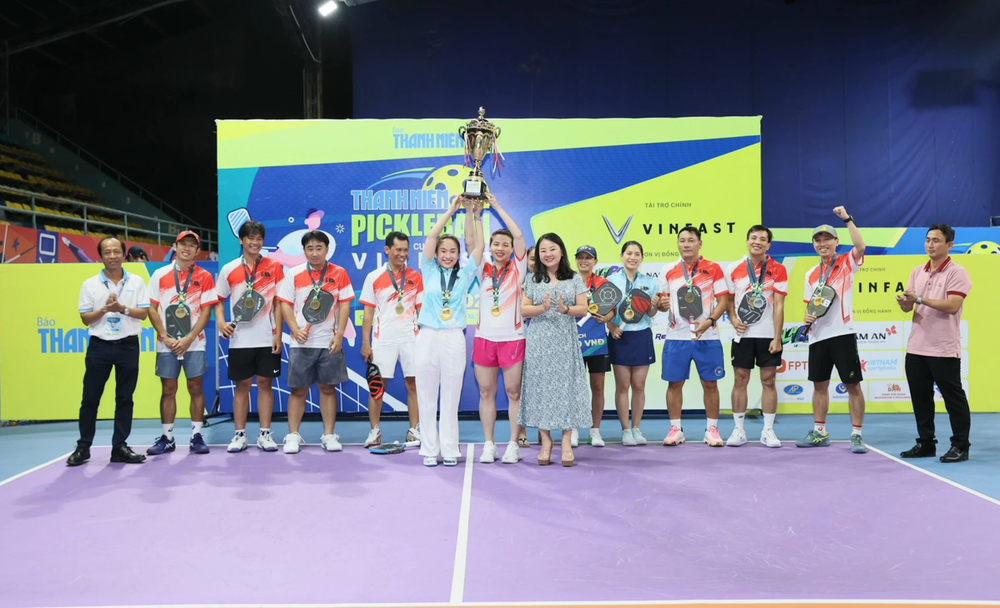 Pickleball tại Việt Nam có đầy đủ những tiềm năng bùng nổ của một môn thể thao mới - Ảnh 1.